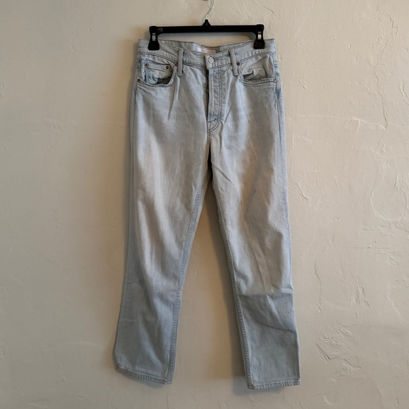 Mother The Tomcat Jeans Light Blue 28 - Picture 2 of 6